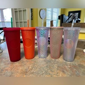 Starbucks Tumbler - set of 5!!!